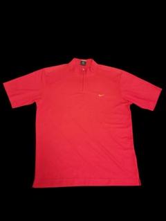 Nike DRI-FIT UV 赤 ゴルフシャツ XL
