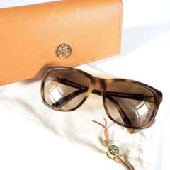 【美品】TORY BURCH トリーバーチ　ダブルTロゴ　ウェリントンサングラス
