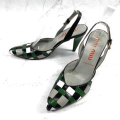 2025年最新】MIU MIU つま先：ポインテッドトゥ ミュールの人気