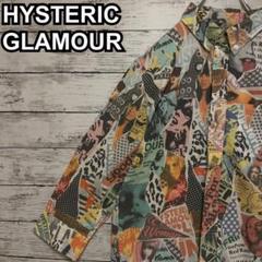 770【入手困難】ヒステリックグラマー♤総柄 長袖シャツ 即完売モデル 美品