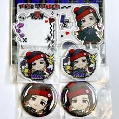 【灰谷蘭】まるくじ　PUNKISH　アクリルスタンド　キーホルダー　缶バッジ
