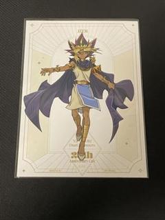 遊戯王　コラボカフェ アクスタ　ワイヤーチャーム　ブロマイド アテム 遊戯王 コラボカフェ本舗BLANC アクスタ ワイヤーチャーム