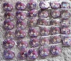 朱桜司 ハート缶バッジ 缶バッジ 35個 新品☆あんスタ☆Knights【朱桜司】ハートカンバッジ☆ハート缶