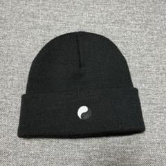 OUR LEGACY ニット帽 黒 OUR LEGACY - KNIT HAT Ash Melange Stately Wool | River