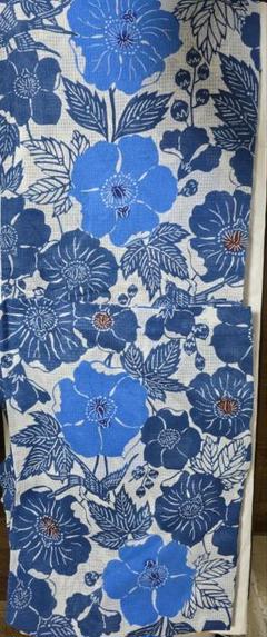 今日だけ値下、日本橋竺仙 綿紅梅 レアすぎる芙蓉柄 広襟浴衣単品 今日だけ値下、日本橋竺仙 綿紅梅 レアすぎる芙蓉柄 広襟浴衣