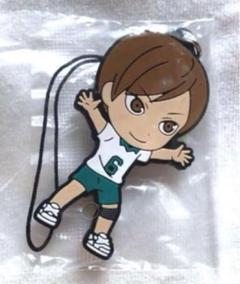 ハイキュー!! 二口堅治 ラバーストラップ 渋谷ジャックブロマイド 付き