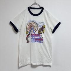 レア　60s - 70s 半袖 リンガー Tシャツ　シダーポイント　ヴィンテージ