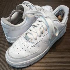 NIKE ナイキ エアフォース1 ロー 07 白 レザー 24センチのサムネイル