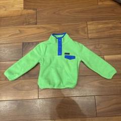 GAP フリースジャケット 5 蛍光グリーン