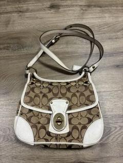 Coach ショルダーバッグ ブラウン/ベージュ