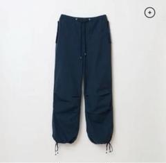 シシクイ THE SHISHIKUI PARACHUTE PANTS ブラック サイズ：M