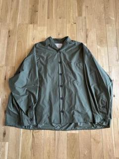 長袖シャツ/2/ナイロン/GRN/無地/21WCM-B04113 長袖シャツ/2/ナイロン/GRN/無地/21WCM-B04113 - メルカリ