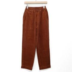 美品 RCW キャナルジーン コーデュロイイージーパンツ テーパード オレンジ