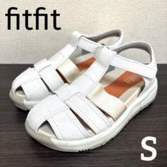 極美品✨fitfit フィットフィット レザーグルカサンダル スポサンのサムネイル