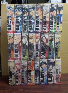 NARUTO コンビニ版コミック　全巻まとめ売り NARUTO ナルト 完結全巻セット コンビニ版 コミック 24冊 漫画