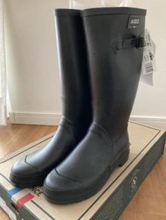 【新品未使用品】エーグル　レインシューズ　BLACK  サイズ38 楽天市場】aigle(エーグル) レインブーツ 38の通販