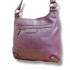 美品 COACH コーチ ショルダーバッグ 斜め掛け シボ革 レザー