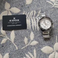 EDOX 腕時計 ステンレスシルバー/ホワイトのサムネイル