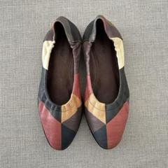 ▼極美品✨プランテーション【S】本革 カウレザー バレエシューズ フラット 靴 ▽極美品✨プランテーション【S】本革 カウレザー バレエ