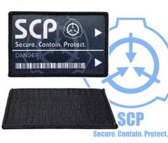 「SCP財団　マジックテープ式 ワッペン タイプD」jo-db
