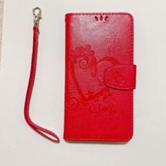 Google pixel 5ケース 手帳型 グーグル ピクセル カバー　赤