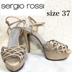 Sergio rossi セルジオロッシ　本革　ハイヒール　ピンヒール　厚底37