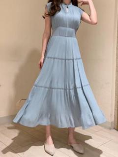 ティアードプリーツワンピース