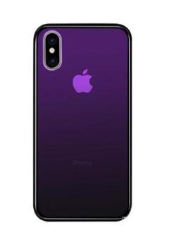 16日削除 iPhone7Plus,8Plusケース パープル グラデーション