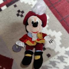 ミッキー　フック船長　ぬいぐるみ　キーホルダー　仮装　ディズニーストア