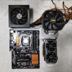 自作PC6点セット i7/H170/16GB/GTX960/クーラー/650W