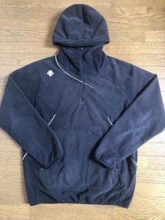 DESCENTE デサント メンズ フード付きフリースジャケット サイズL