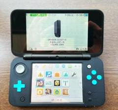 【美品】New Nintendo 2DS LL ブラック/ターコイズ ソフト付き