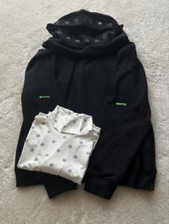 美品✨米津玄師パーカー ティースくん ボタン柄インナーシャツ【L】セット