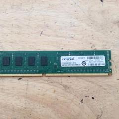 Crucial 8GB DDR3 1600MHz UDIMMメモリー