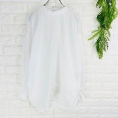 イッツインターナショナル 長袖ブラウス チュニック ジップアップ ワンピース