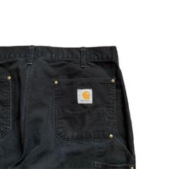90s carhartt ダブルニー ブラック usa製 36×30