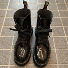 【Dr.Martens】6ホール 厚底 ブーツ クワッド レトロ モーリー