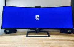 【美品】PHILIPS 43インチ曲面モニター 439P9H1/11