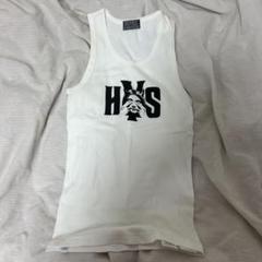 【ヒステリックグラマー】デビルガール タンクトップ 白 メンズ ユニセックス HYSTERIC GLAMOUR（ヒステリックグラマー）の「DEVIL MADE ME DO