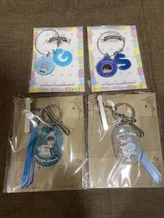 銀魂カプコンカフェ　アクリルキーホルダー　銀時・新八
