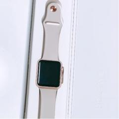 Apple Watch sports/42mm Gold + 付属品各種