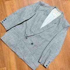 レイルロード ジャケット（ダブル）グレー メンズ 少し汚れあり
