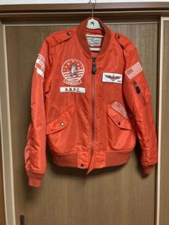 AVIREX F-14 TOMCAT フライトジャケット オレンジ AVIREX SALE セール アヴィレックス MLBコラボ MA-1ジャケット