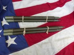 1968” 米軍実物 ナム戦 デッド! テントポール 6本セット 軍幕