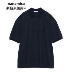 ナナミカnanamica 半袖ポロシャツ　M　紺 nanamica S/S Polo Shirt Navy（ナナミカ ショートスリーブ ポロ