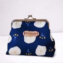 ハンドメイド がま口ポーチ