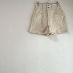 レトロギャラリー ショートパンツ ワイドパンツ 綿 コットン100 淡色