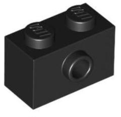 レゴ　6475339　ブロックスタッド　1x2　ブラック　30個のサムネイル