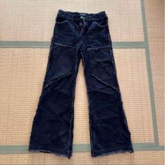 NO/FAITH STUDIOS FLARED DENIM 001 BLACK