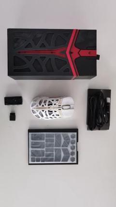 土日限定特価WLMOUSE Sword X silver&red Sword X Magnesium Gaming Mouse - Lightweight & Precise – WLmouse